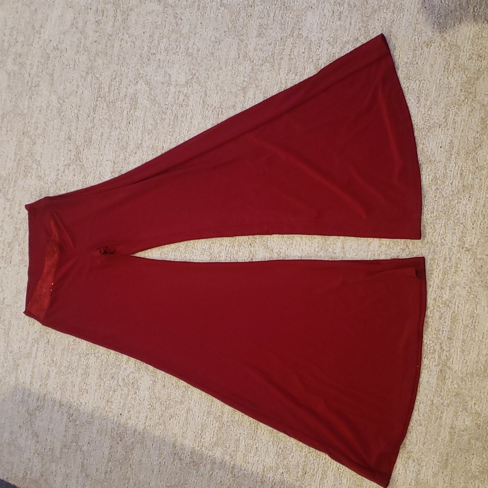 Wide leg bell bottoms